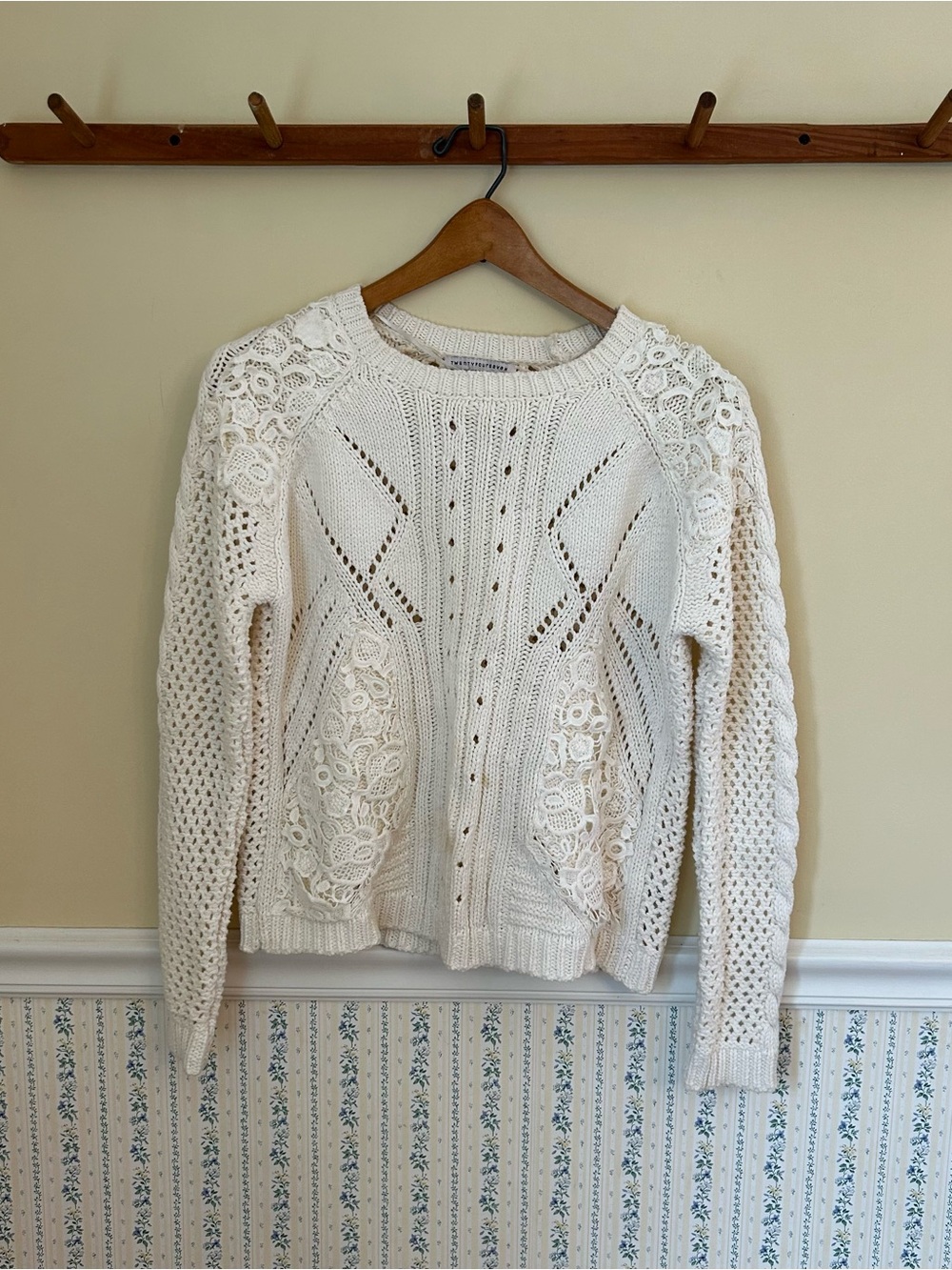 TwentyFourSeven Lace Sweater